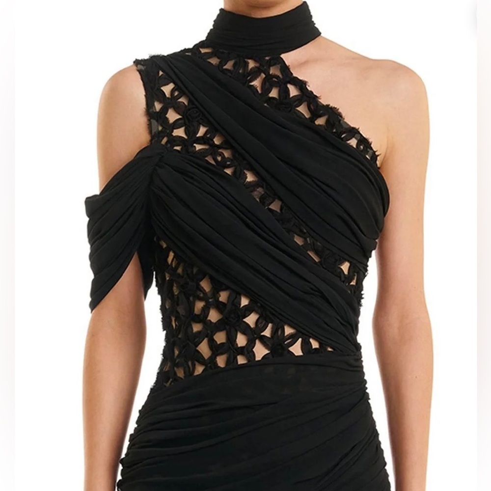 Black Evening wedding guest dress